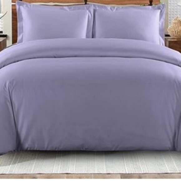 Queen Duvet Cover Lavender - Picture 2 of 10